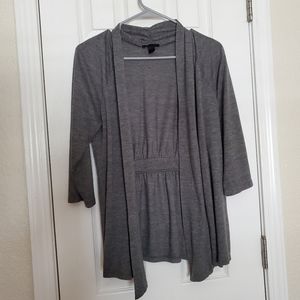 AB Studio Grey Cardigan
